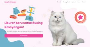 Zoey Cat House Website